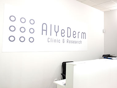 AlYeDerm Clinic & Research, mostrador